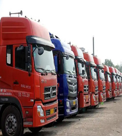 常州到陕西运输公司车辆展示